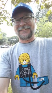 At the end of May, I was getting pledges for a Cystic Fibrosis fundraising walk. I think it was 3k, maybe 5k -- either way, I was just glad to feel OK after completing it. Plus I loved the shirt.