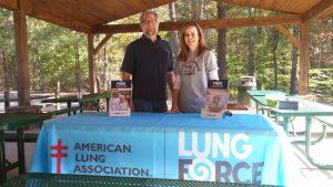 Jennifer Hall of the American Lung Association and LungForce.org